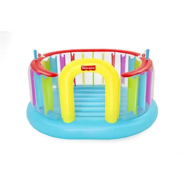Bestway Nafukovací hrací centrum Fisher-Price Bouncetopia, 2,26 x 1,75 x 1,38m
