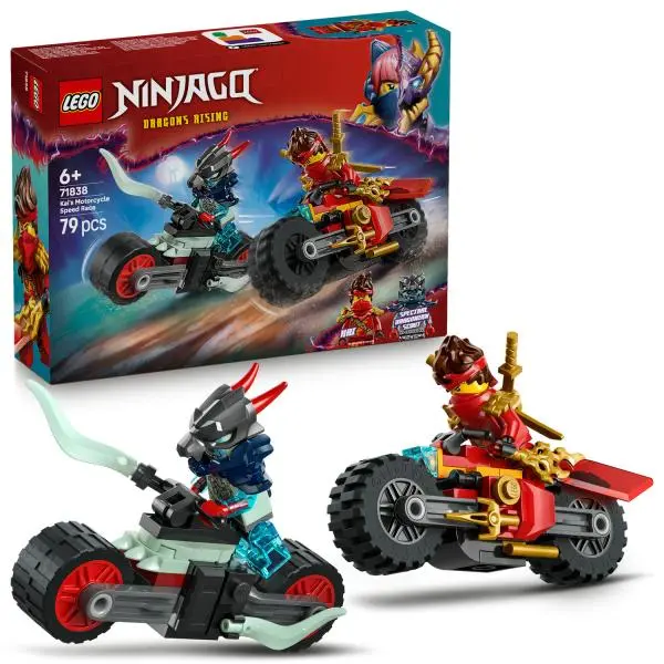 LEGO® NINJAGO® 71838 Kai a závody na motorce