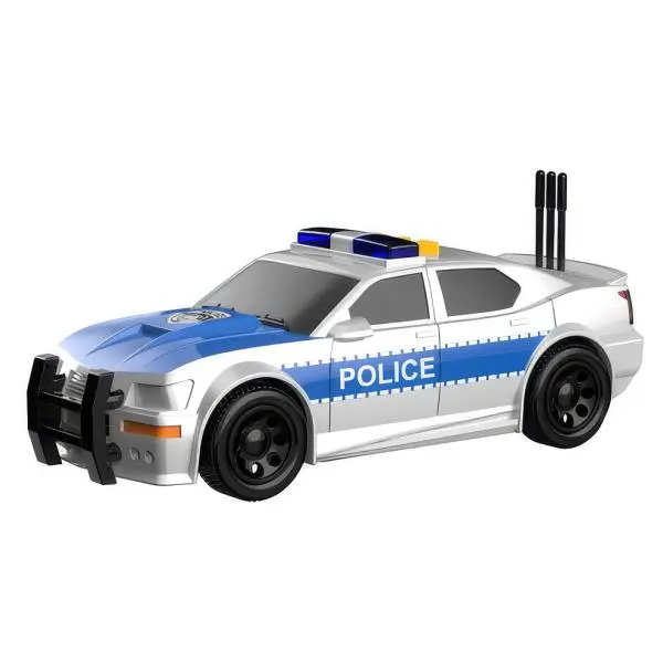Auto policejní s efekty 15,5 cm