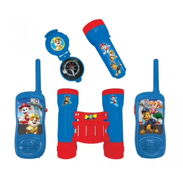Lexibook Set Paw Patrol - vysílačky, dalekohled, baterka