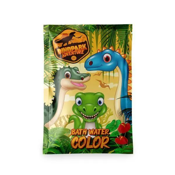 KOUPEL barevný 80g DINOPARK ADVENTURE s efektem změny barvy (modrá až zelená) ACCENTRA
