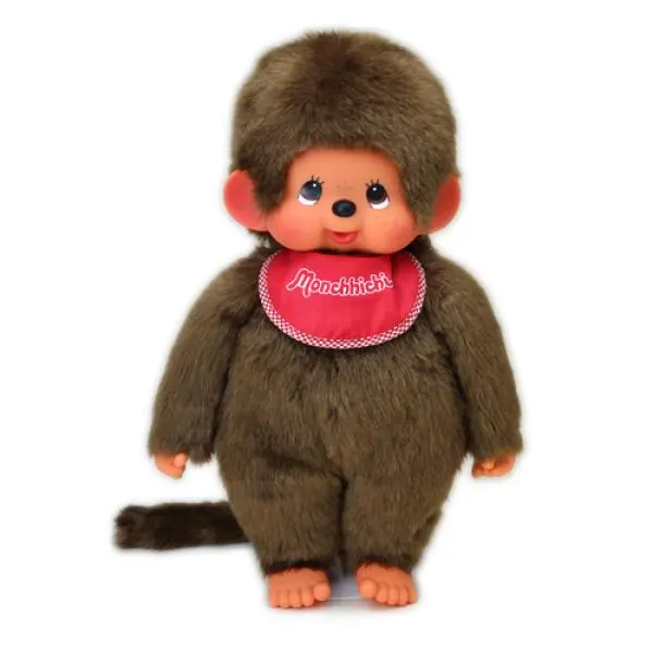 Monchhichi Mončiči chlapec s bryndáčkem 45cm