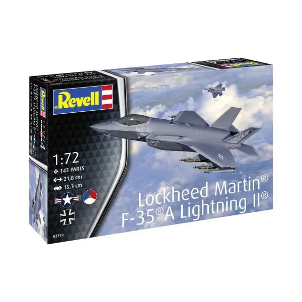 REVELL Plastic ModelKit letadlo 03799F-35A 1:72