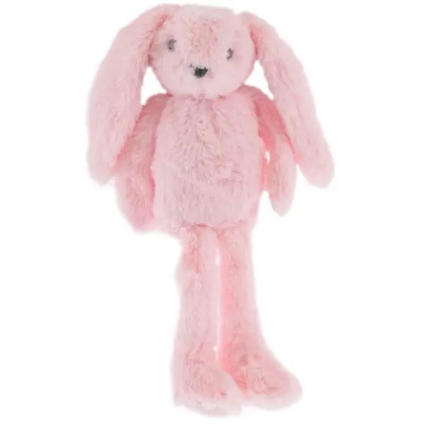 Mini Club zajíček plyšový růžový 37cm dlouhé nohy