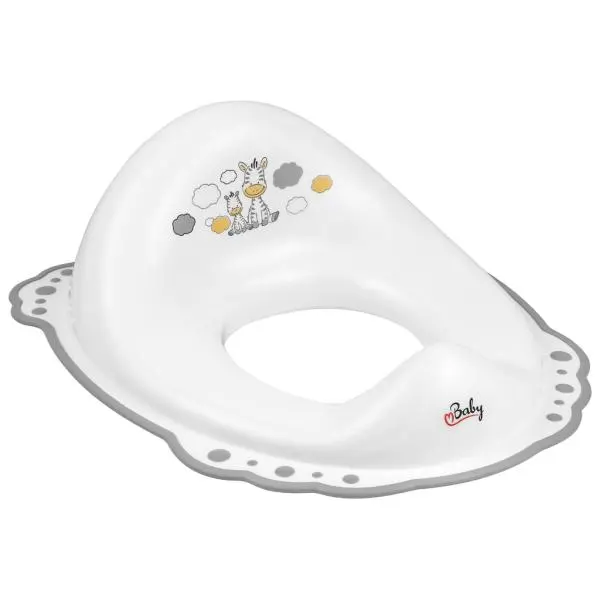 MALTEX Redukce na WC protiskluzová Zebra White/Grey