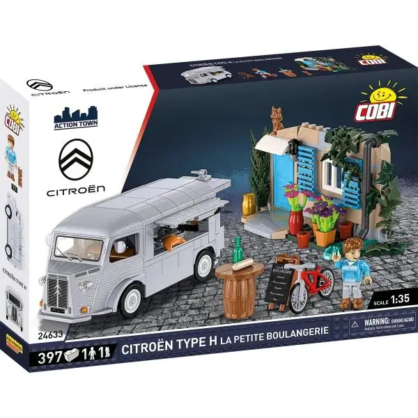 Cobi 24633 citroën type h la petite boulangerie, 1:35, 397 k, 2 f