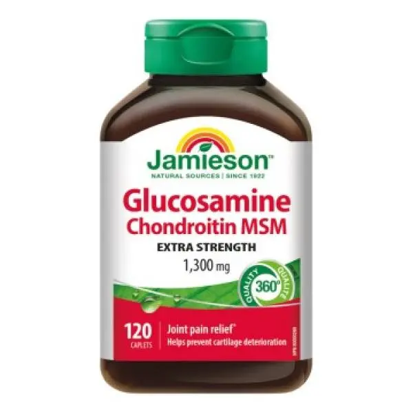 Jamieson Glukosamin Chondroitin MSM 1300 mg 120 tablet