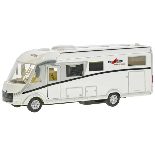 Mikro Kids Globe Traffic karavan Carthago 16cm kov zpětný chod
