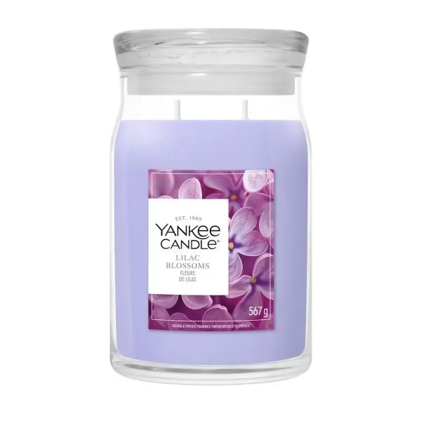 YANKEE CANDLE LILAC BLOSSOMS SIGNATURE VELKÝ