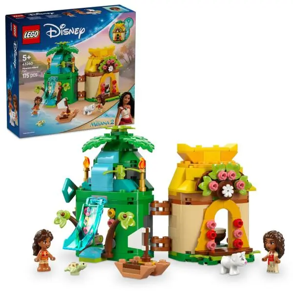 Lego® disney 43260 vaiana a zábava na ostrově