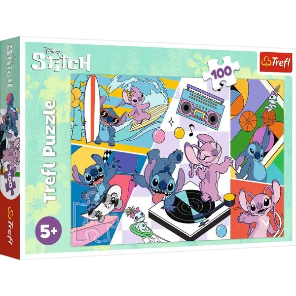 Trefl Puzzle 100 dílků Memories of Lilo and Stitch 16473