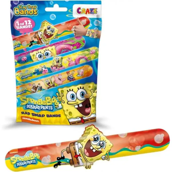 SLAP SNAP BANDS - SpongeBob