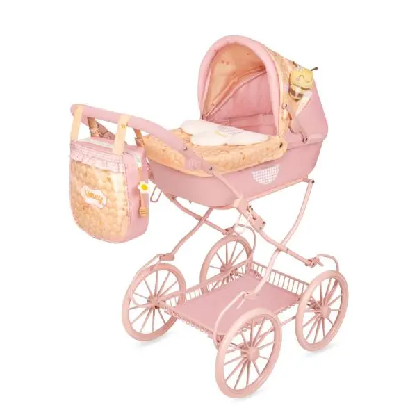 DeCuevas 80070 Skládací kočárek pro panenky s taškou Honey 2026 – 81 cm