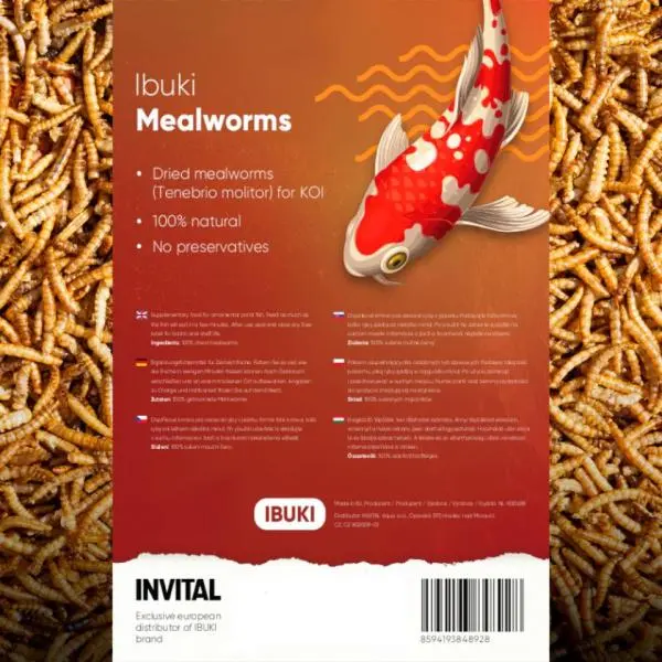 Ibuki Hmyz 1000 ml - sušené moučné červy