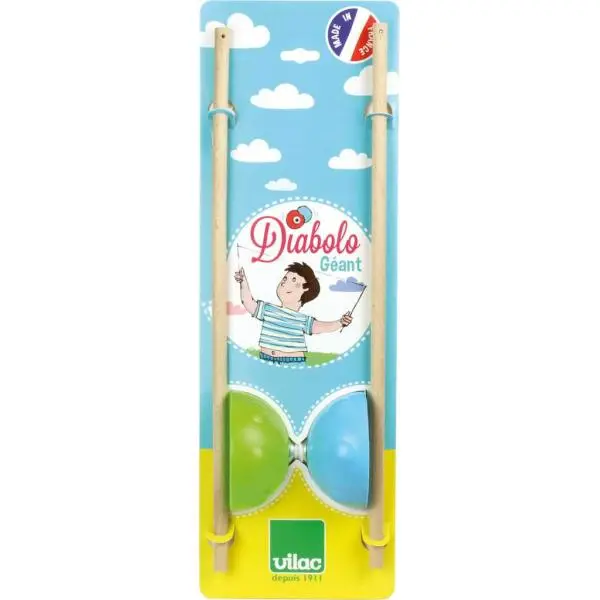 Motorická hra - Diabolo set, 1ks (Vilac)