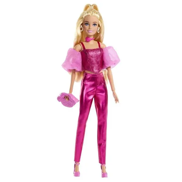 Mattel Barbie Panenka deluxe stylová - růžový korzet