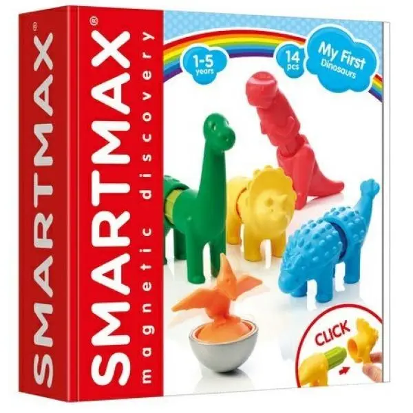 SmartMax - Moje prvé dinosaury - 14 ks - hra z kategorie Stavebnice