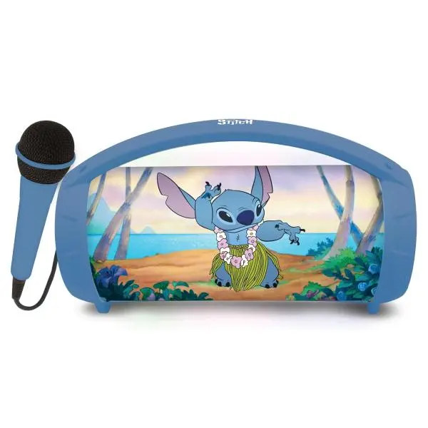 Reproduktor s mikrofonem Boombox Disney Stitch