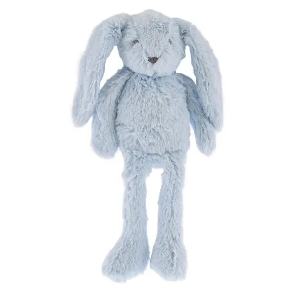 Mikro trading Mini Club - Zajíček plyšový - dlouhé nohy - 37 cm - modrá