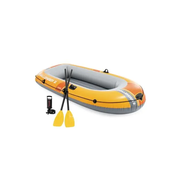 Intex 66312 Nafukovací člun Challenger 2 Set, 236 x 114 x 41 cm