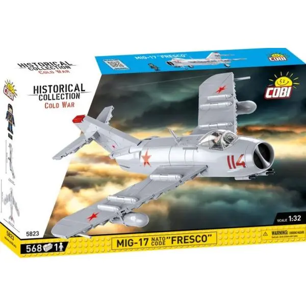 COBI 5823 Cold War Ruský stíhací letoun MiG-17