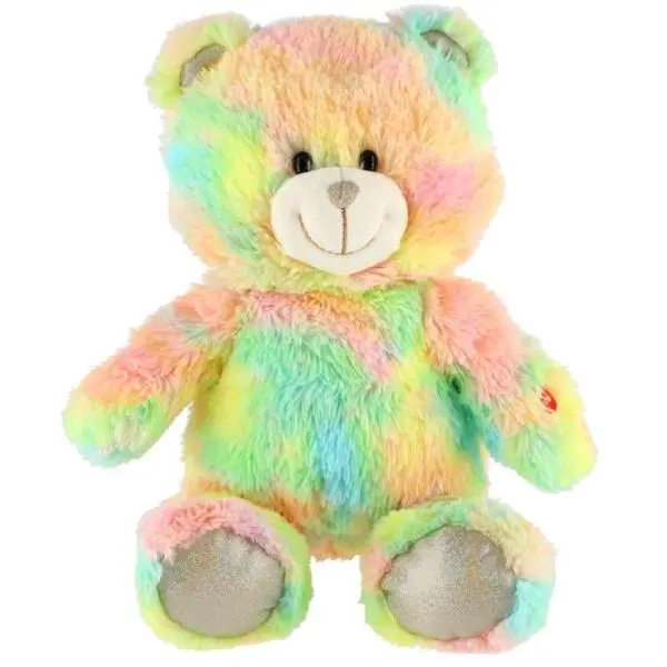 TEDDIES Dětský medvídek duhový 40 cm