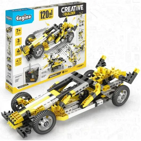Engino Creative Builder 120 modelů s motorkem - EPEE Engino