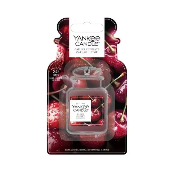 YANKEE CANDLE BLACK CHERRY VŮNĚ DO AUTA - LUXUSNÍ VISAČKA