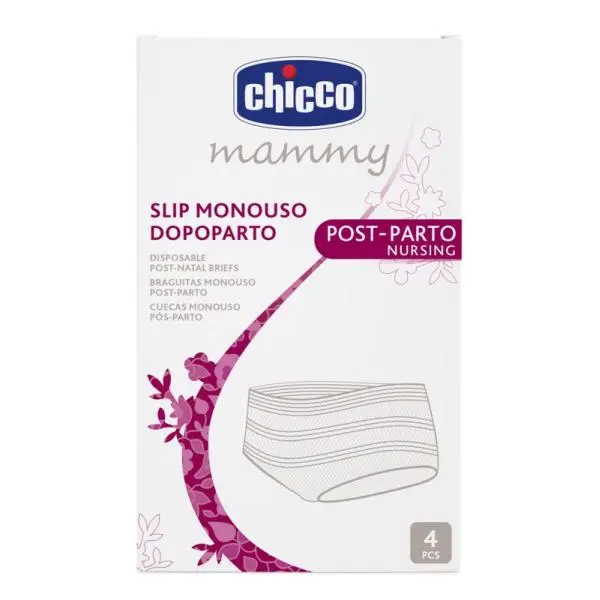 Chicco jednorázové kalhotky po porodu síťované 4 ks