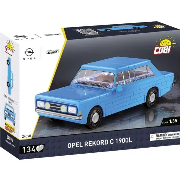 Cobi 24598 opel rekord c 1900l, 1:35, 134 k