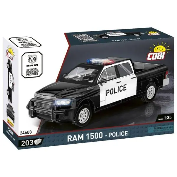 Cobi 24608 ram 1500 policie, 1:35, 203 k