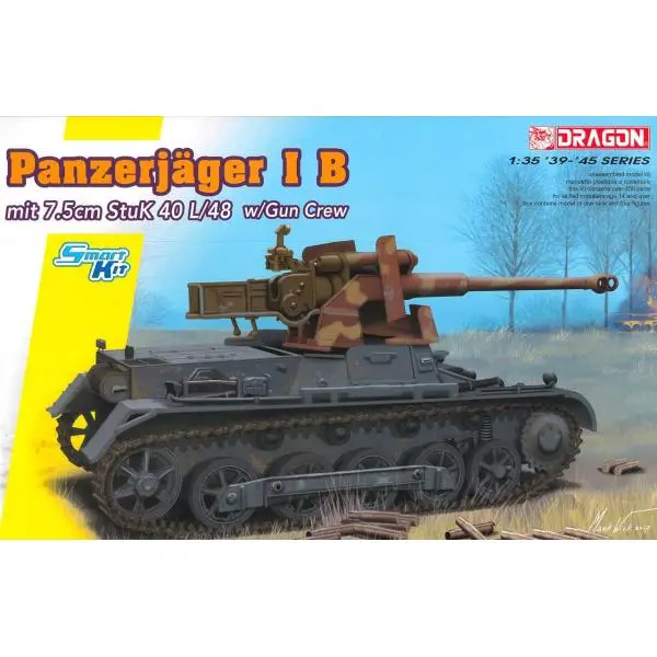 Model Kit tank 6781 - Panzerjäger IB mit štika 40 L / 48 (Smart Kit) (1:35)