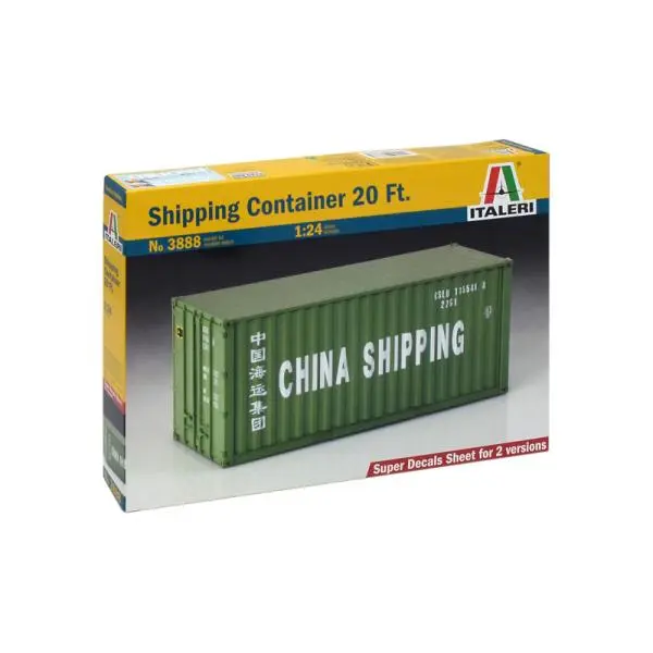 Model Kit kontejner 3888 - 20 'CONTAINER (1:24)