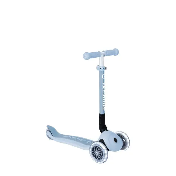 Koloběžka Globber - Junior Foldable Lights Ecologic, Blueberry