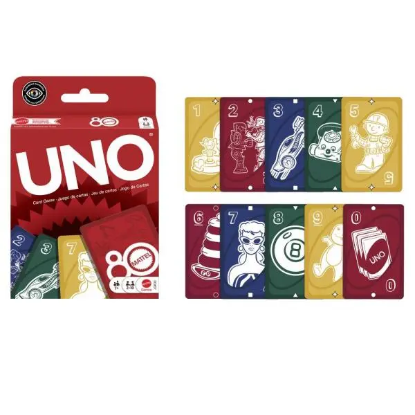 UNO 80. VÝROČÍ MATTEL