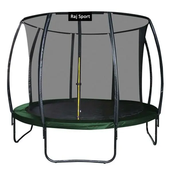 Raj Sport Trampolína 14FT - 427cm s vnitřní sítí + žebřík - Dark Green
