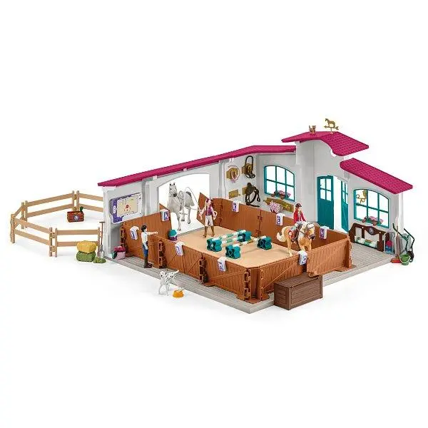 Schleich 42639 Jezdecká aréna pro koně s jezdci a koňmi