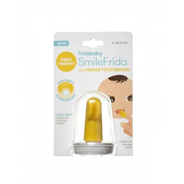 FRIDABABY SmileFrida Prsťáček Zubní kartáček 1 kus