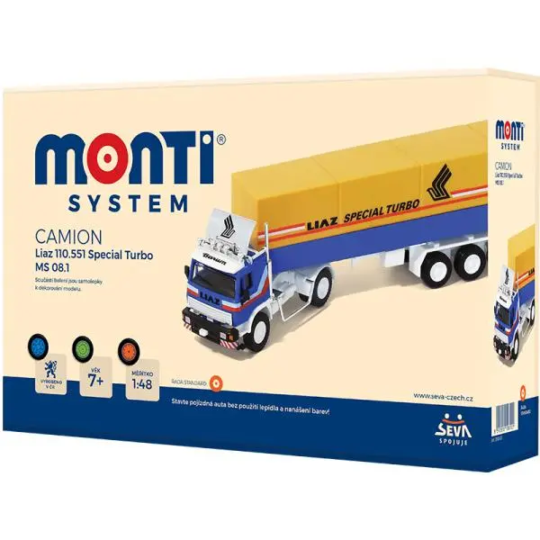 Monti 08.1 kamion liaz special turbo 1:48
