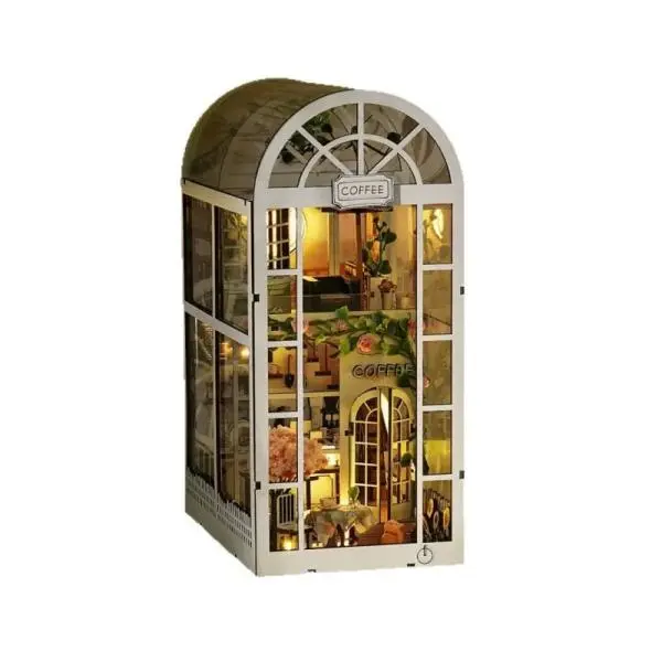 2Kids Toys 3D skládačka Zarážka na knihy Miniatura domečku Dům čarodějnice