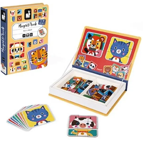 JANOD Magnetibook Zvířátka - Puzzle 139678