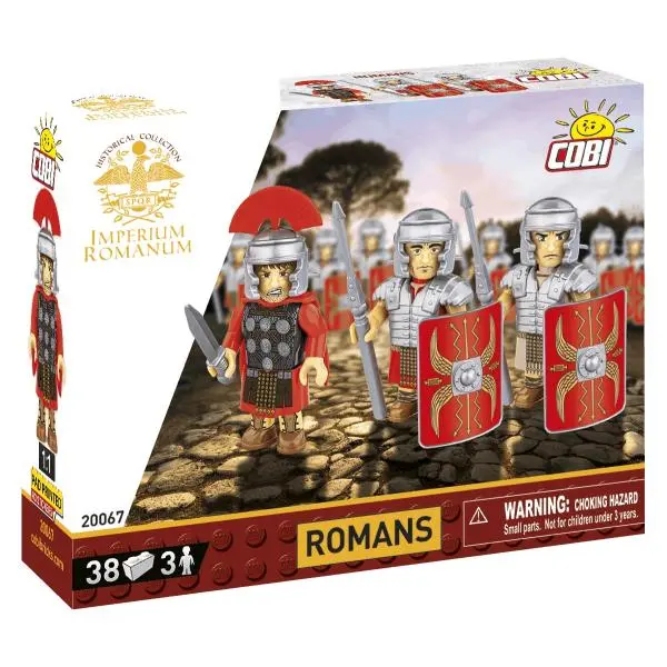 Cobi 20067 ir římani 3 figurky s doplňky, 38 k