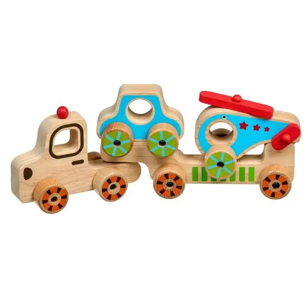 Auto - Můj první kamion dřevěná skládačka (Lucy & Leo)