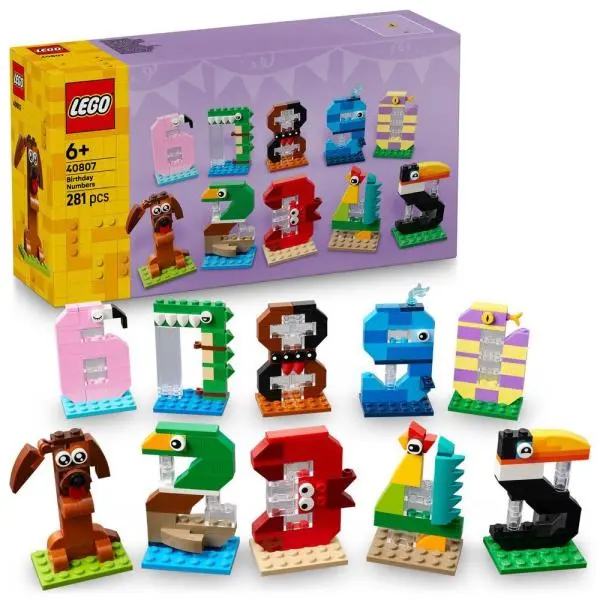Lego® icons 40807 narozeninová čísla