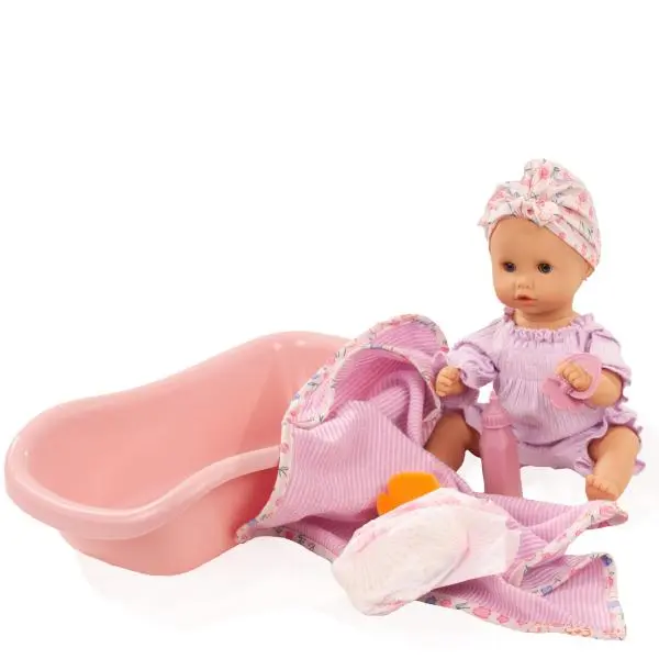 Götz miminko Sleepy Aquini s vaničkou a doplňky 33cm