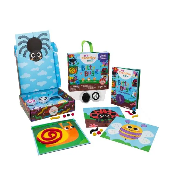 MY CREATIVE BOX®Senzorická kreativní sada na modelování Broučci