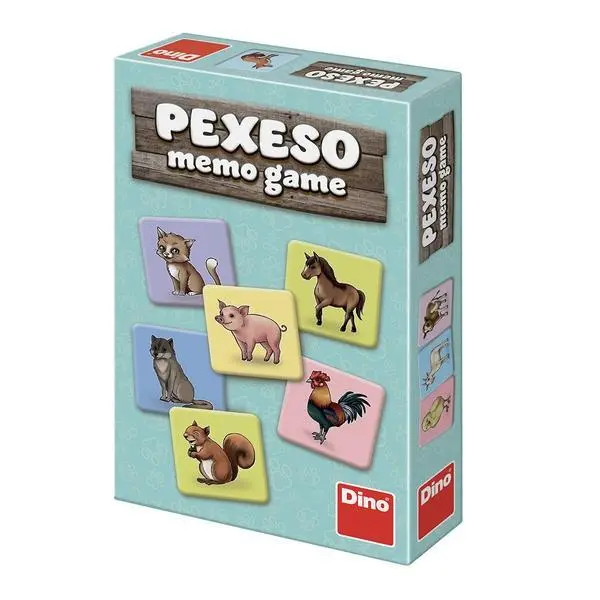 Pexeso zvieratká - hra z kategorie Karty, pexeso