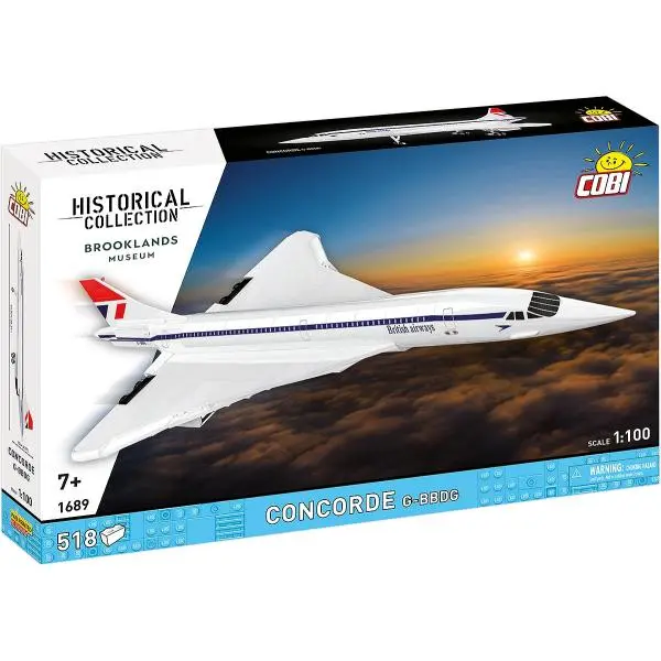Cobi 1689 concorde z brooklands museum, 1:100, 518 k