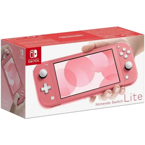 Nintendo Switch Lite korálová