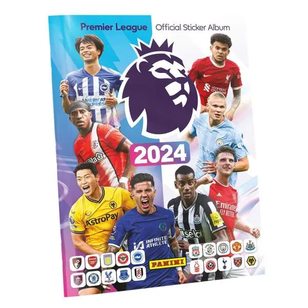 Panini Fotbalové na samolepky Premier League 2023 2024 album